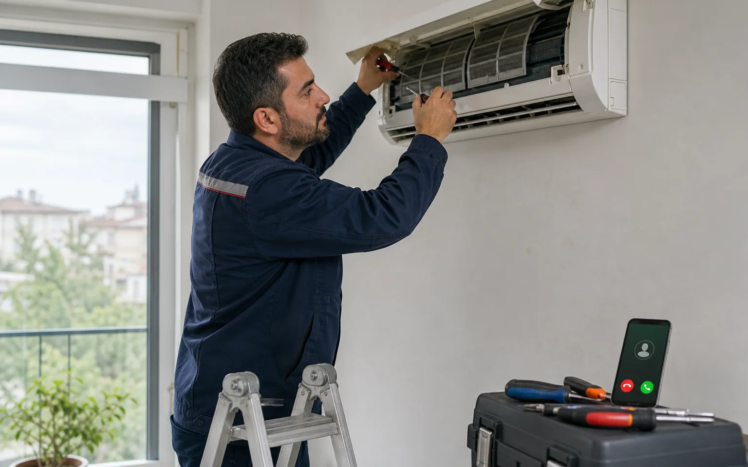 Saha hizmetleri işine odaklanırken gelen çağrıyı Sekreter.co karşılıyor